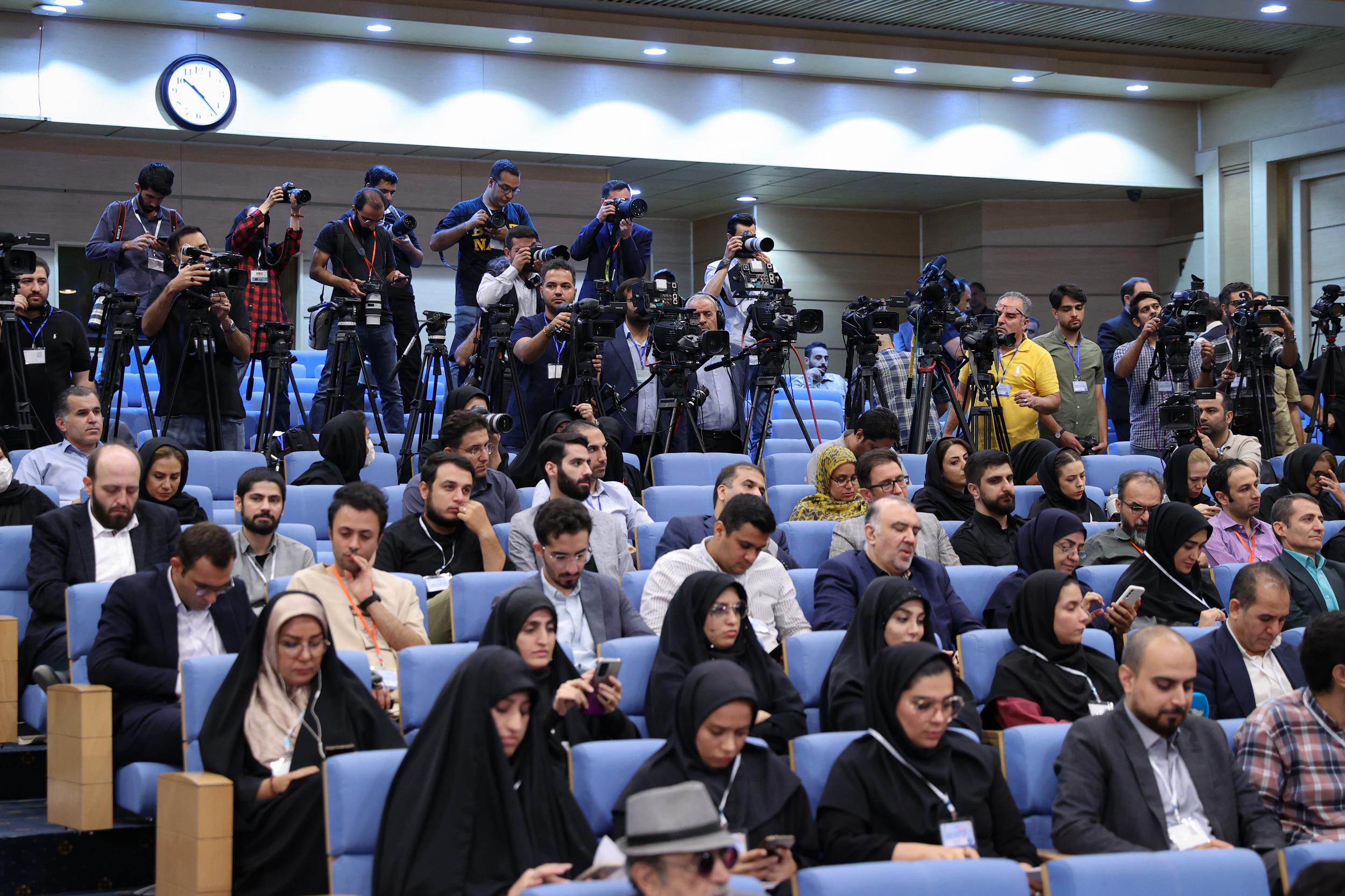 نشست خبری رئیسی