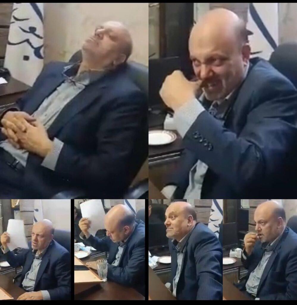 برخورد زشت نماینده مجلس